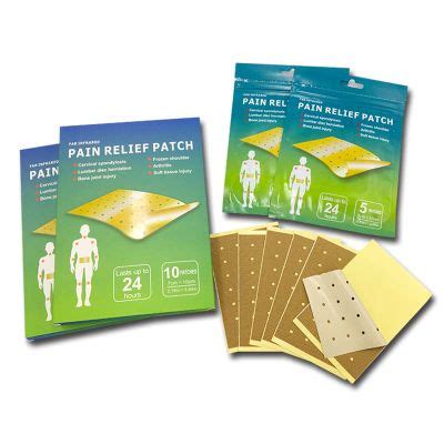 are pain relief patche made in china safe
